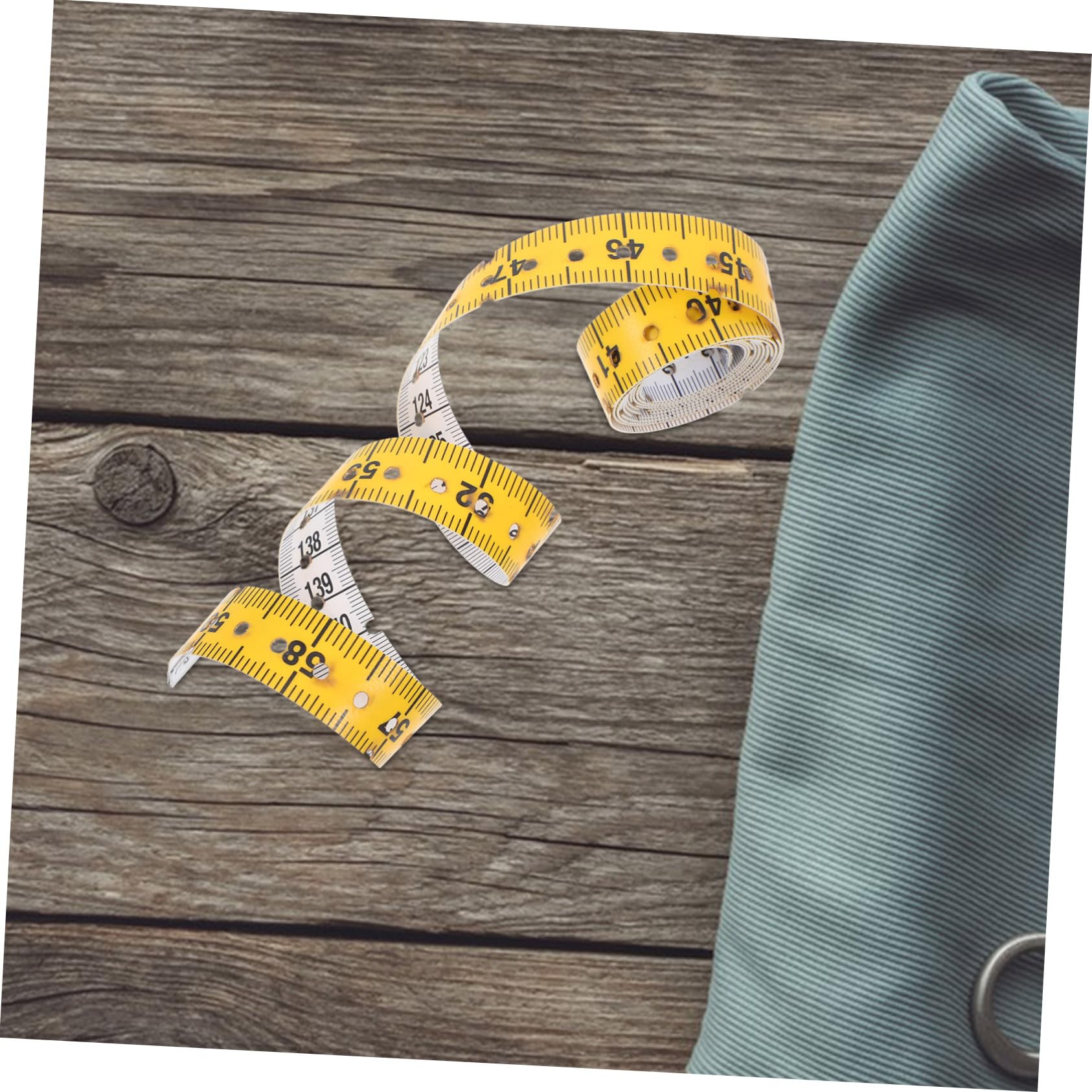 BESPORTBLE Lot De 2 Mètres Ruban Pour Tailleur Règle Outil De Mesure Pour Aveugles Ruban À Mesurer En Tissu Produits D'Assistance Aide Aux Personnes Malvoyantes Outils D'Étude