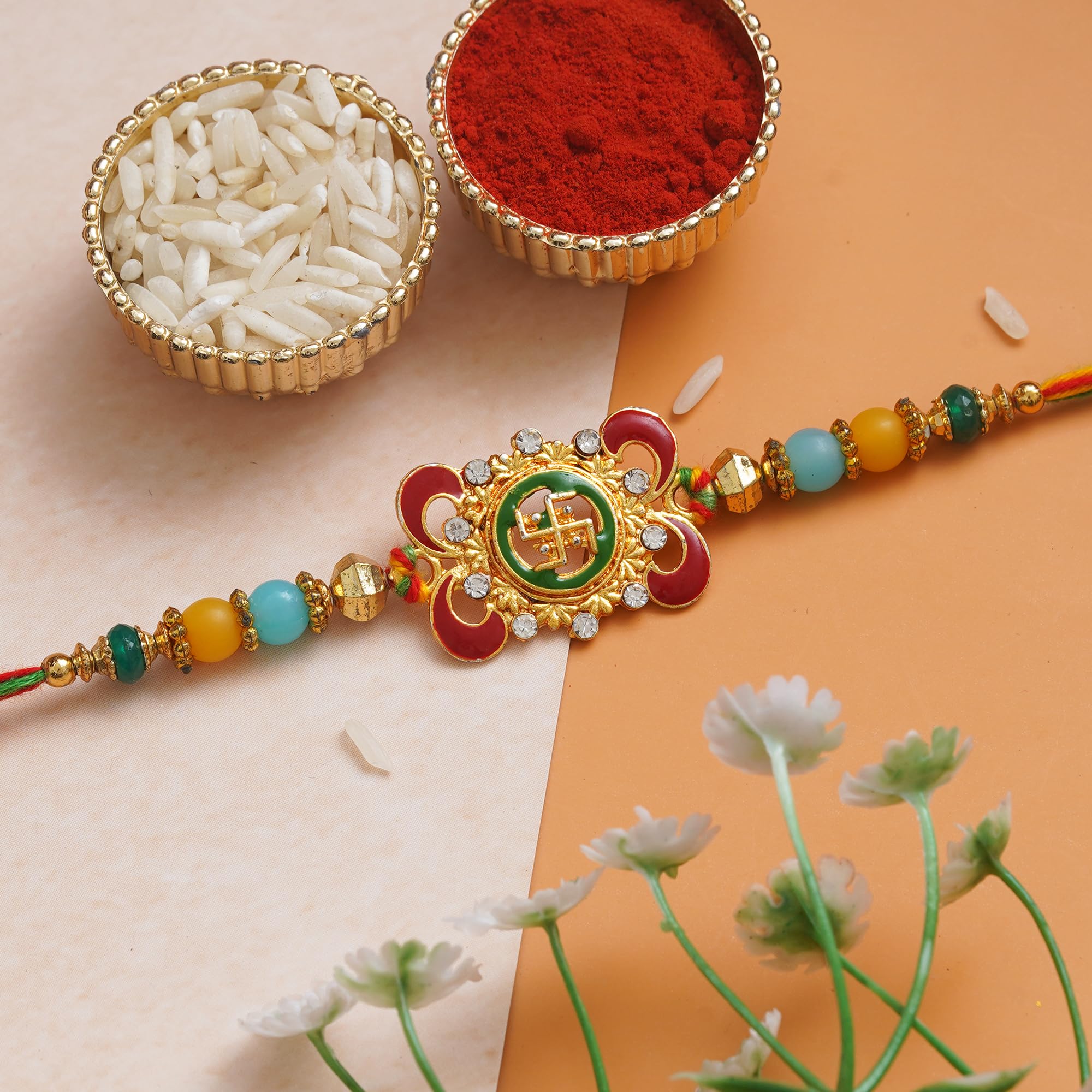 Webelkart New Rakhi for brother Rakhi Set Rakhee for Brother Sister Bracelets Rakhi |Gifts For Brother Lumba Rakhi For Bhabhi Rakhi With Roli Chawal Rakhi Sets lumba rakhi|Latest Rakhi collection| (B0CCL4F9TP) Amazon Price History, Amazon Price Tracker