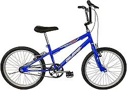 Bicicleta Infantil BMX Aro 20 Freestylles Boy Azul com guidão Cross - Dalannio Bike