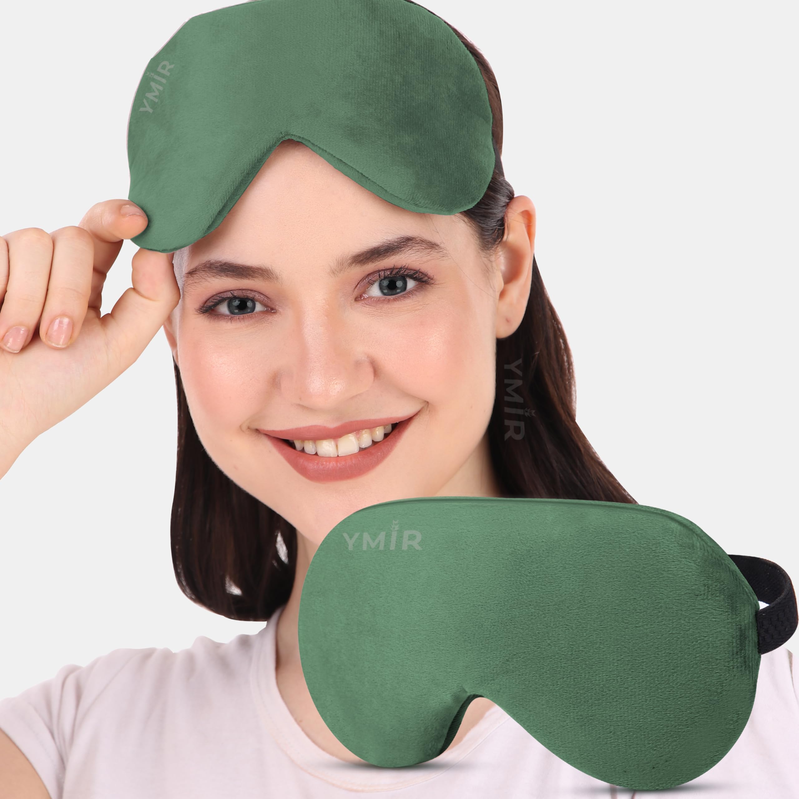 Ymir Nap Eye Mask For Sleeping, Sleep Mask With Adjustable Strap, Ultra Smooth Sleeping Mask For Sound Sleep, Blind Fold for travelling For Men, Women (Sea Green) (B0CR443WCQ) Amazon Price History, Amazon Price Tracker