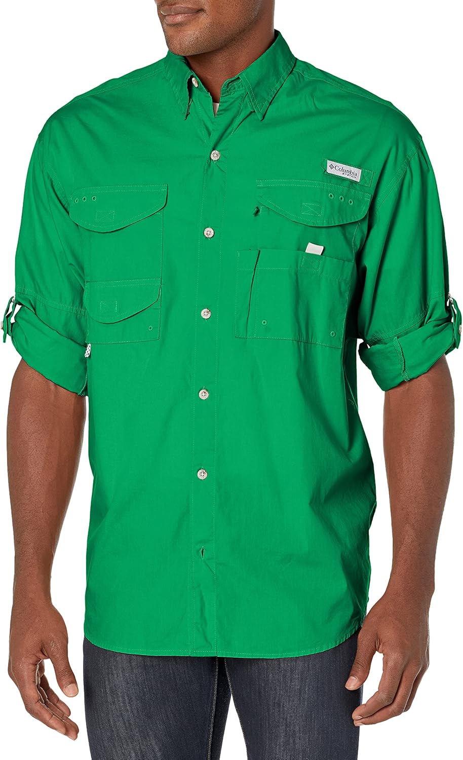 Columbia Chemise à manches longues Bonehead pour homme, blanc, 4XT