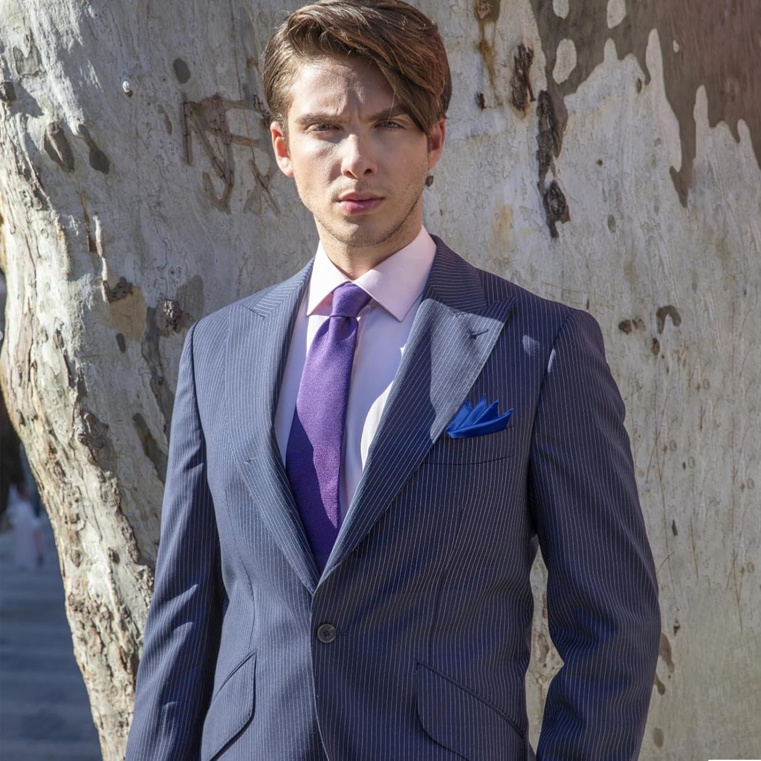 Pocket Squares for Men, 11.81'' Mens Womens Handkerchiefs with Pocket Square Holder for Suits Wedding Party Business - Image 6