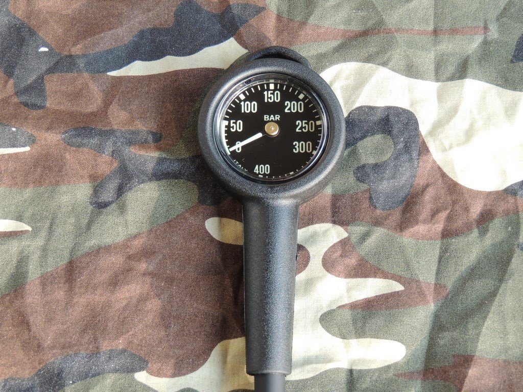Sunline Finimeter Pressure-Gauge "New-Military" 52 od. 63 mm Metallgehäuse