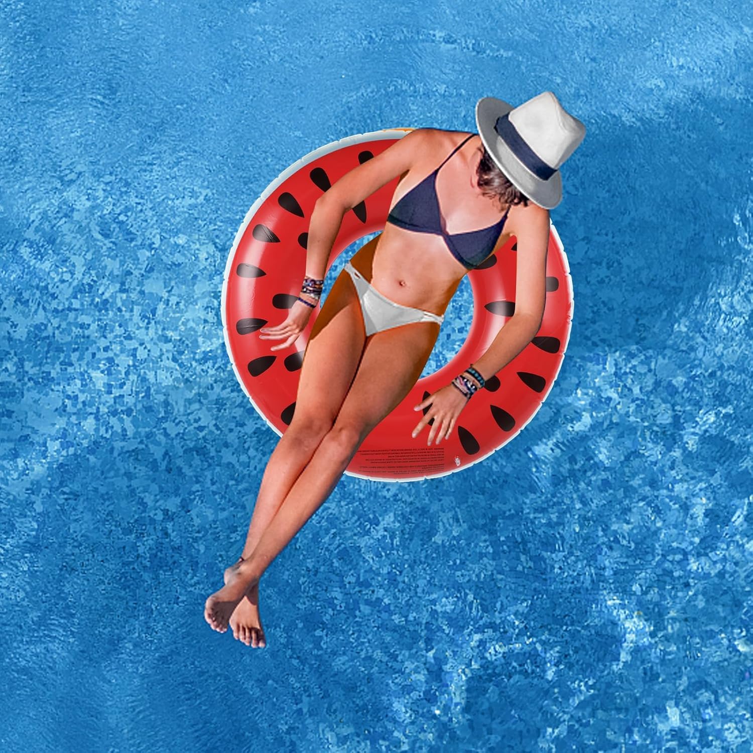 X2 Bouée Pastèque 75 Cm Ou Pastèque Gonflable. Bouee Piscine Adulte. Design Gonflable Et Résistant, Offre du Plaisir Aux Adultes À La Plage Ou À La Piscine. Grande Bouée en Forme De