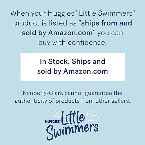 Miniatura 8 de Huggies - Pañales de baño desechables Little Swimmers, talla 4 (24-34 lbs), 36 unidades, el empaque puede variar
