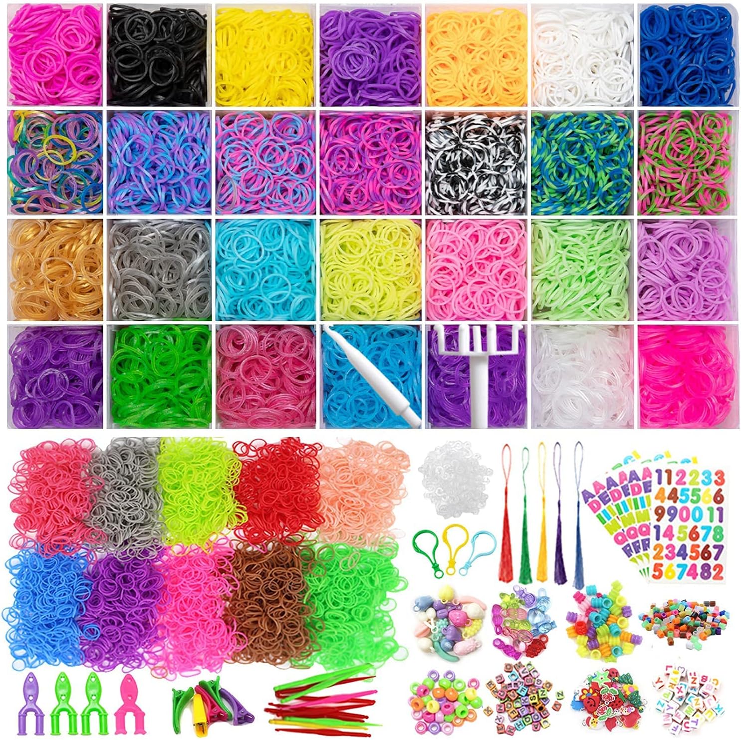 VENSEEN Rubber Bands Bracelet Making Kit