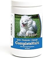 Vista 110 de Healthy Breeds Schnauzer miniatura todo en uno multivitamínico suave masticable 90