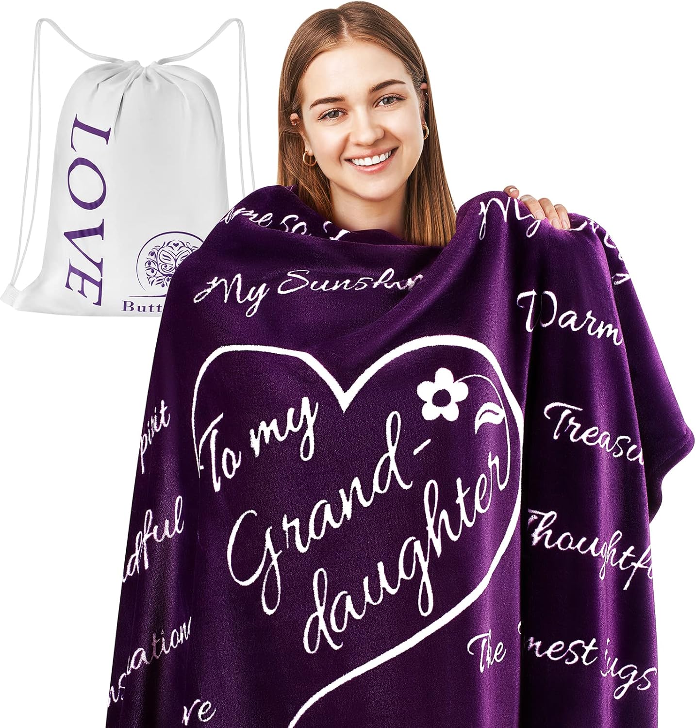 ButterTree Granddaughter Gifts from Grandma, to My Granddaughter