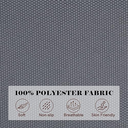 Miniatura 8 de Topotdor Cojín para silla de patio para muebles de exterior, 19 x 19 pulgadas, impermeable, de repuesto, para muebles de patio, 3 años de