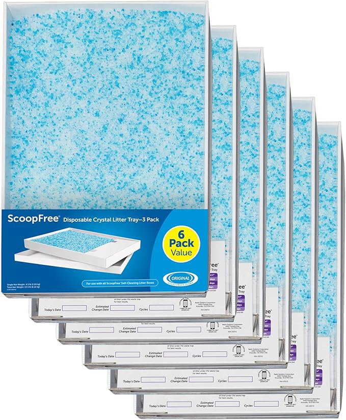 PetSafe ScoopFree Crystal Litter Tray Refills Premium