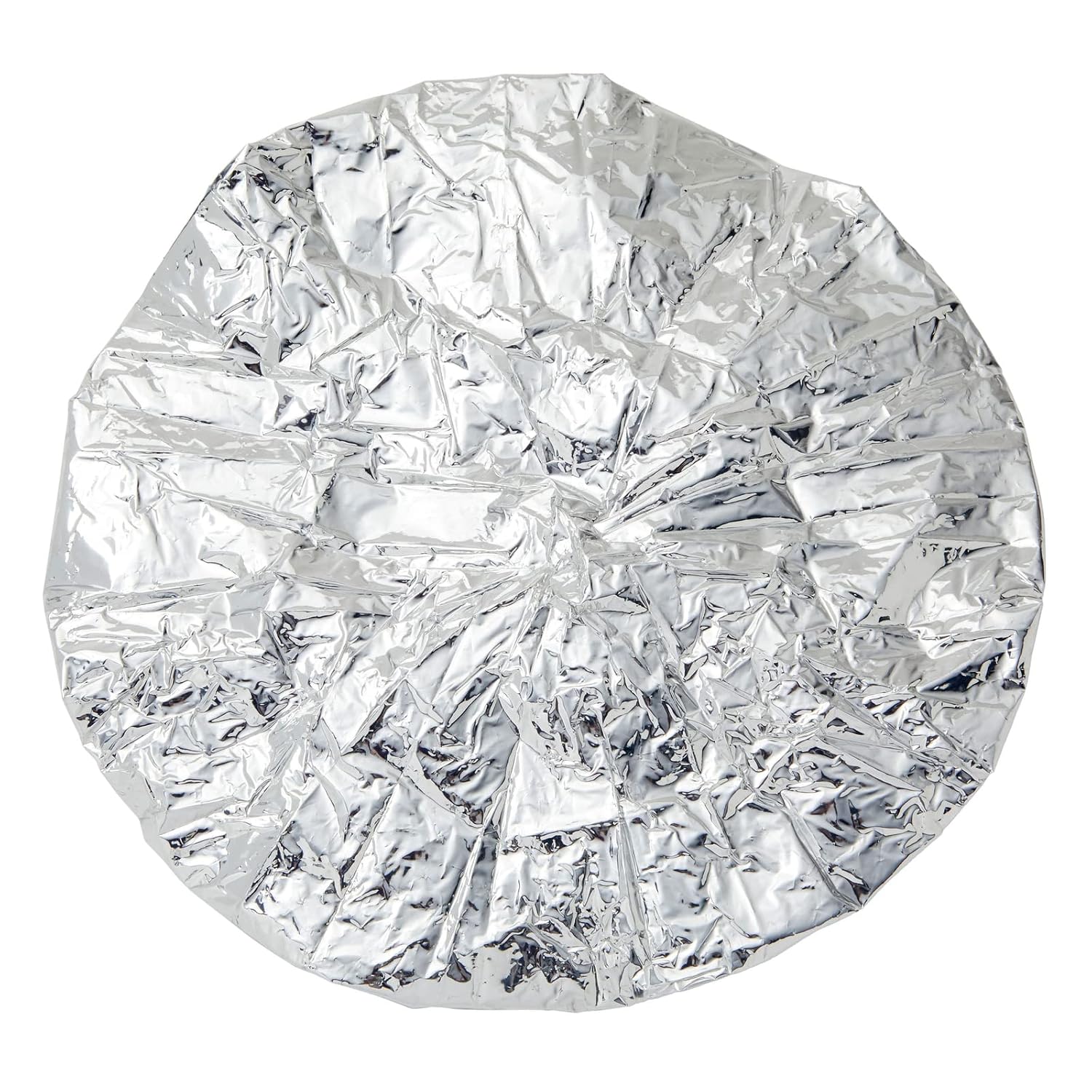 Tin Foil Natural Heat Shower Cap for Deep Conditioning, Gold and Silver (12 Pack)