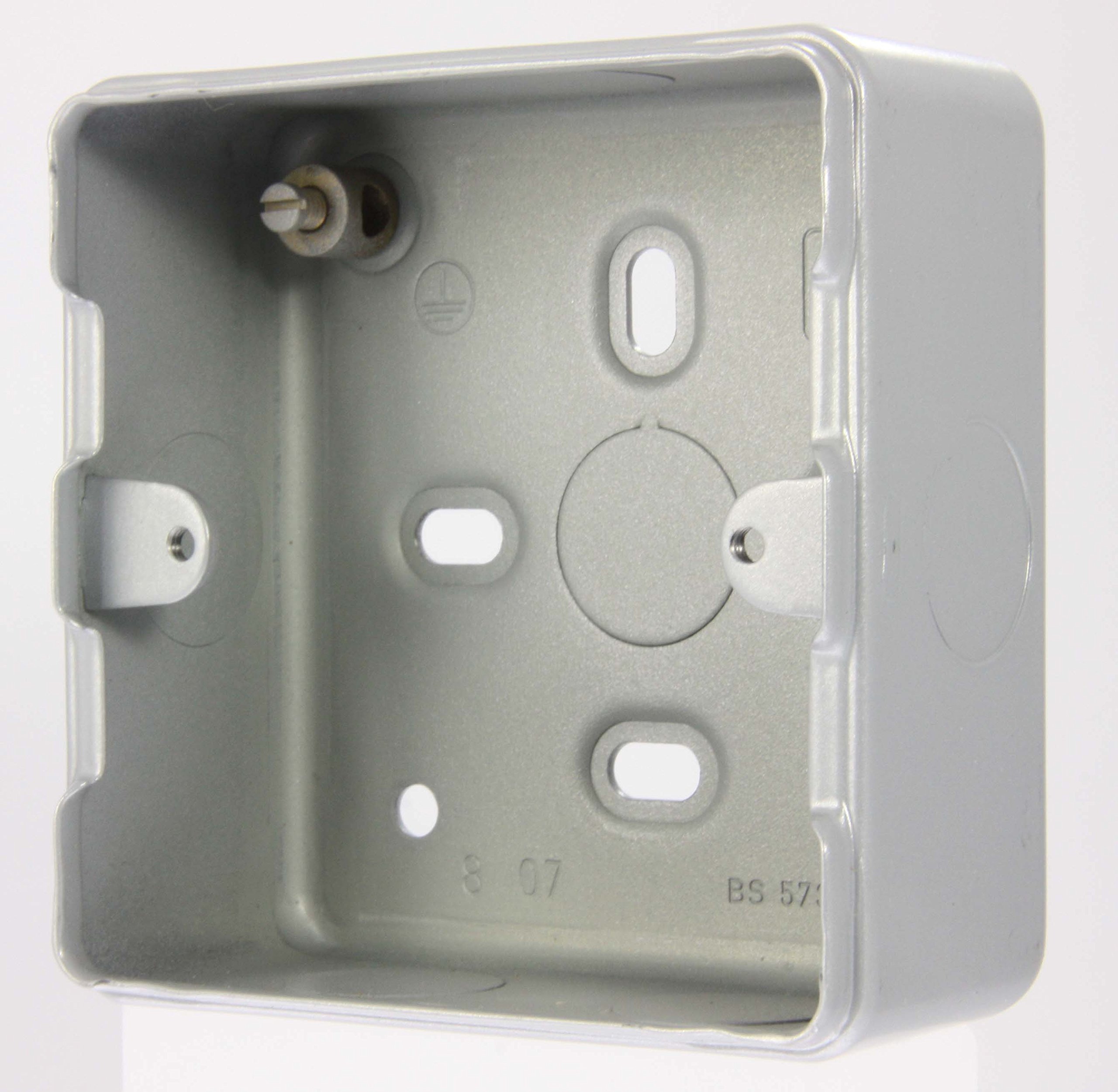 Mk Grid Plus And Metalclad Plus Mk K8891 Alm - Grid Plus Metalclad - One/Two Gang Surface Grid Switch Box