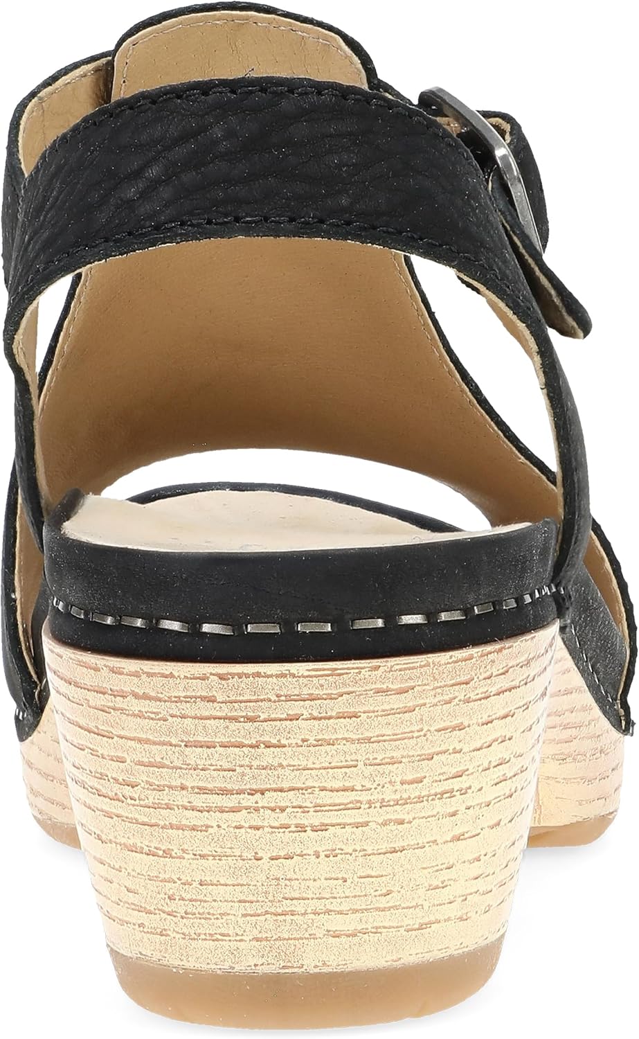 Dansko Laverne Peep-Toe Sandals for Women - T-Strap Design with Stain Resistant Nubuck Leathers - Image 6