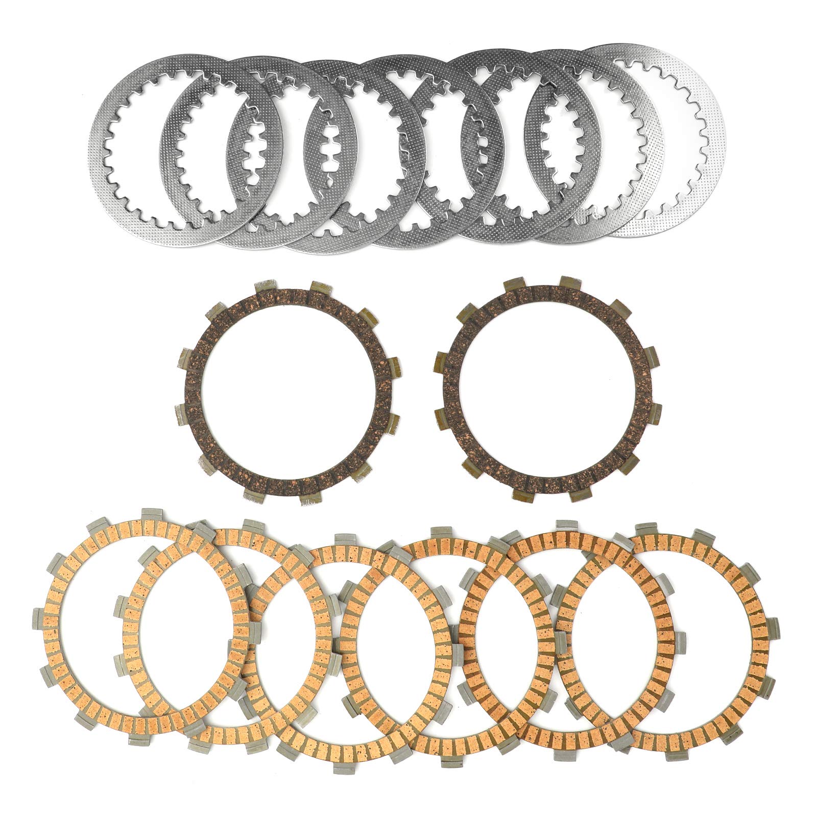 Kit de plaque d'embrayage Artudatech, kit d'embrayage avec disques en acier et plaques de friction pour Yamaha FZ6 FZ6-N FZ6-NA FZ6-S FZ6-SS FZ6-SA FAZER