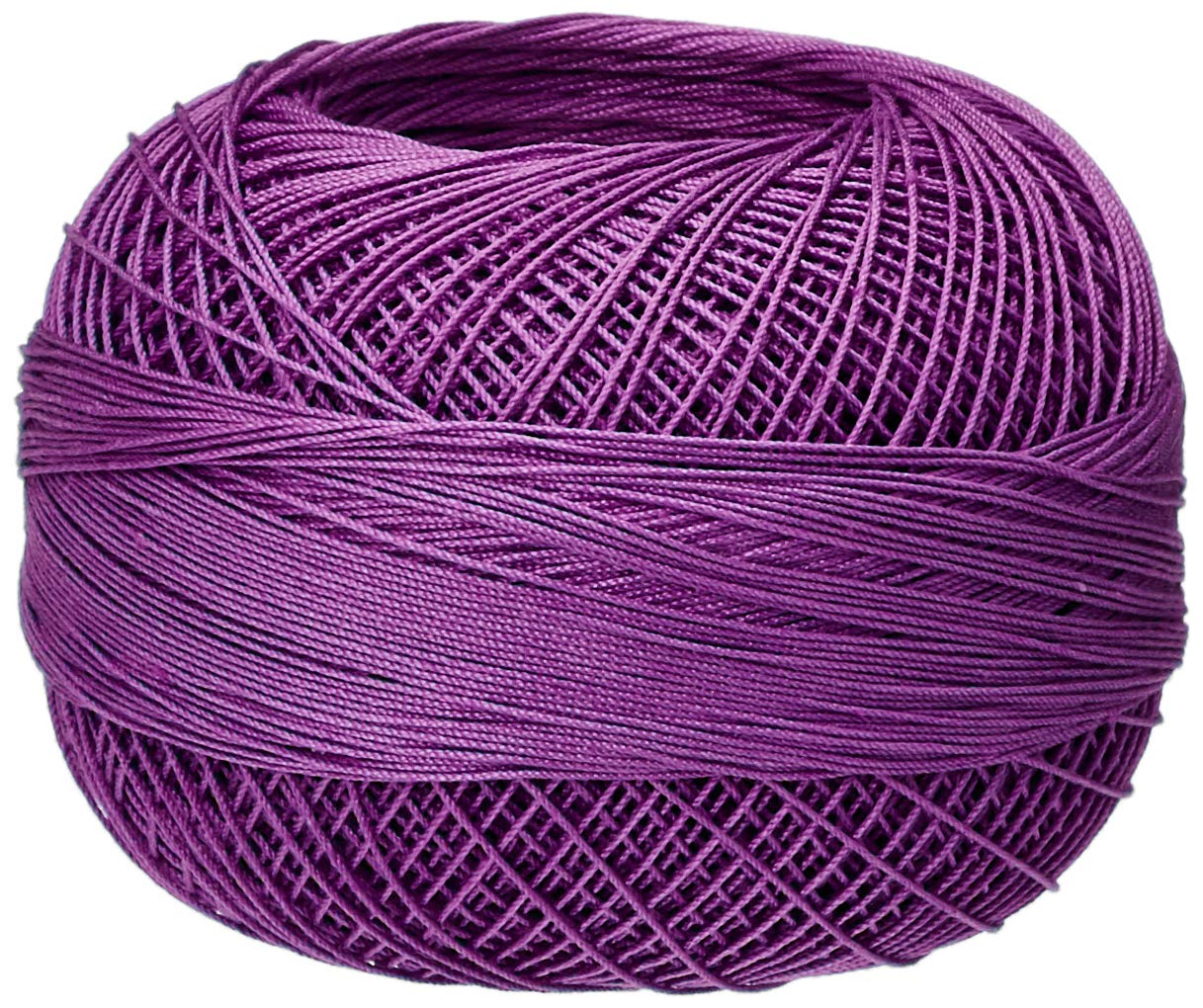 Handy Hands Lizbeth Premium Cotton Thread, Medium, Grape