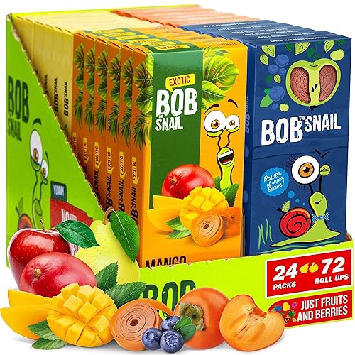 Miniatura 4 de BOB SNAIL Snacks de frutas saludables para adultos y niños