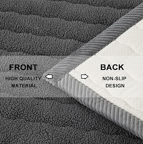 Miniatura 5 de ZQFFB Funda de sofá lavable para mascotas, antideslizante, apta para mascotas, suave sherpa para perros, protector para sofá