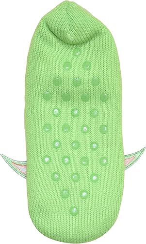 Miniatura 3 de STAR WARS Baby Yoda Full Character Cosplay JuniorsWomens Slipper Socks with Embroidered Ears