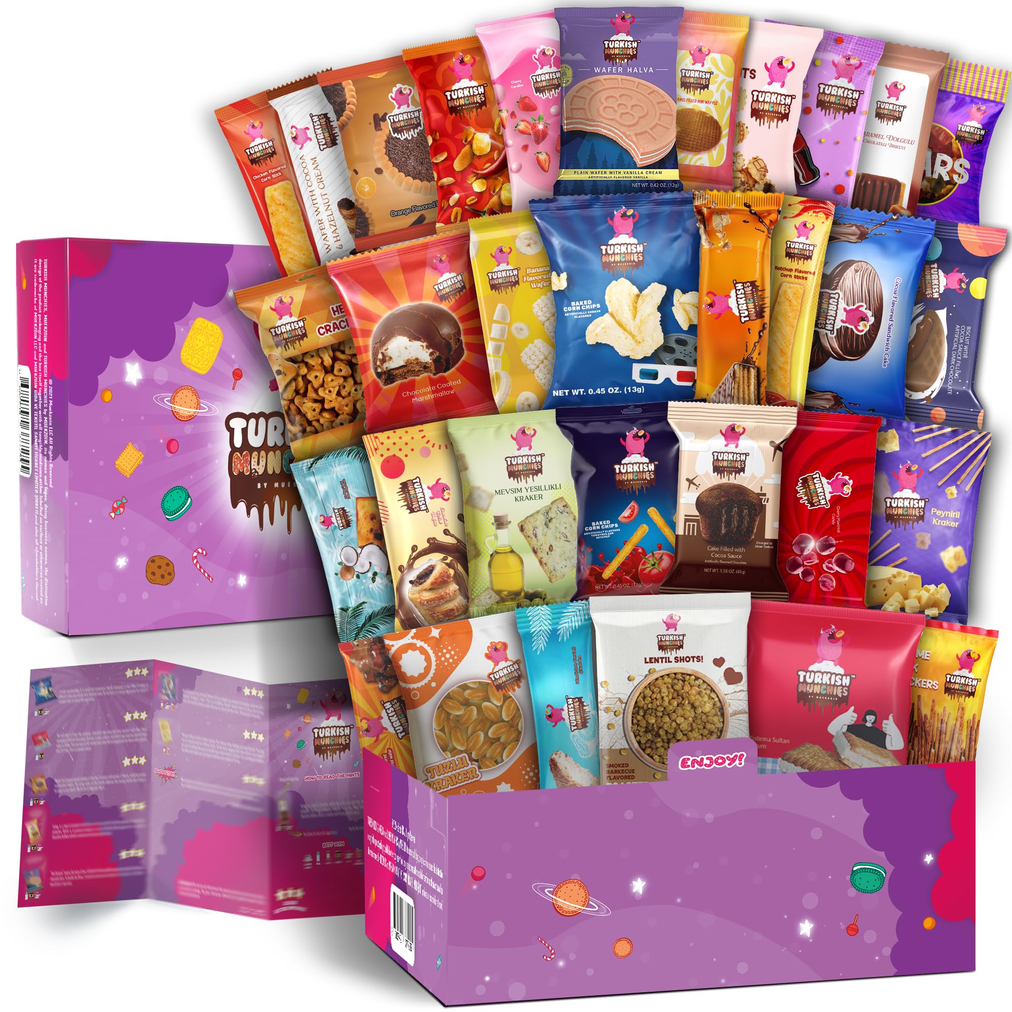 Mega International Snack Box Premium Exotic Foreign Snacks Unique