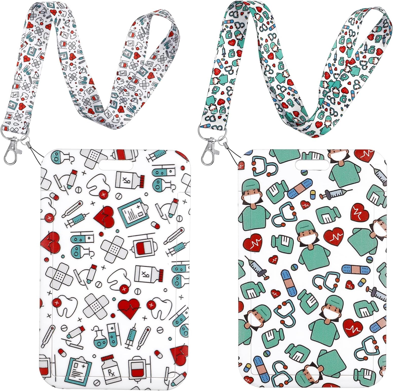 Spirius - Cordoncino Porta-badge Per Il Collo, Motivo - Foto 7