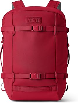 YETI Crossroads 22L Travel Backpack with Laptop Sleeve, Harvest Red