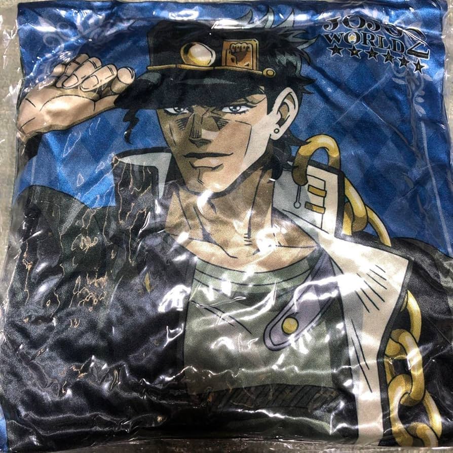 Amazon.co.jp: ジョジョワールド2 A賞 クッション 空条承太郎 花京院 