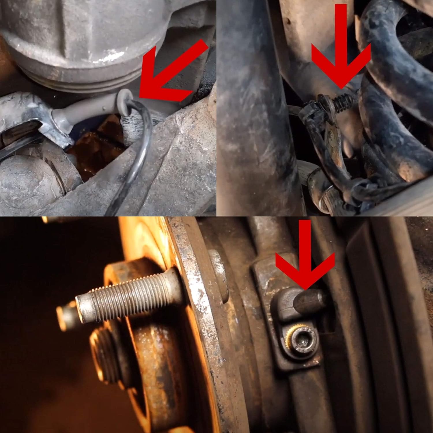 Dasbecan Front and Rear ABS Wheel Speed Sensor Compatible with Jeep Wrangler 3.6L 2012-2017,Jeep Wrangler 3.8L 2007-2011 Replaces# 68003281AA 68003281AC 52060156AD 52125003AA (Pack of 4PCS)