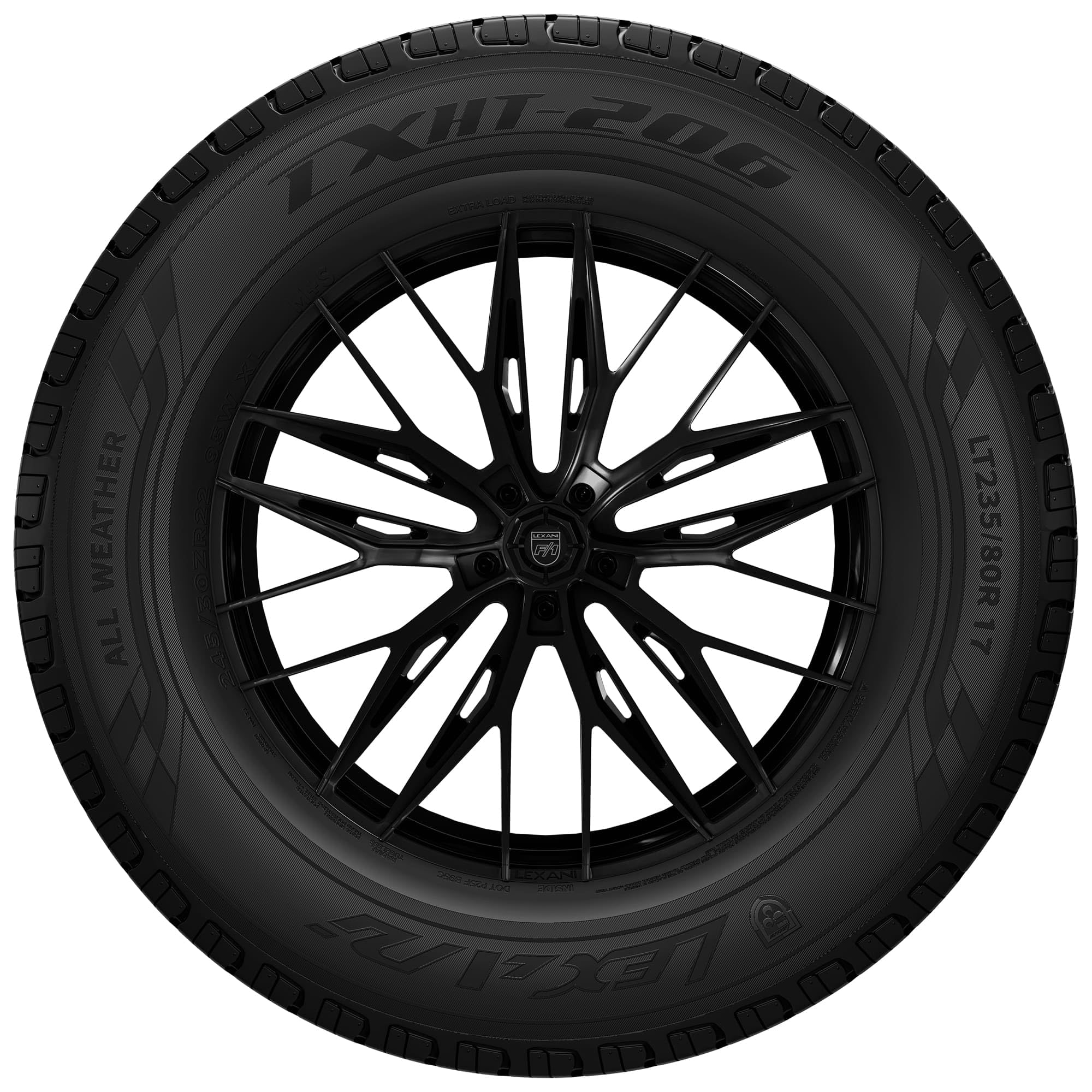 Amazon.com: Lexani LXHT-206 LT265/70R17 121/118Q E : Automotive