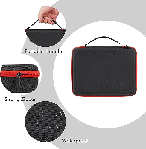 Miniatura 4 de Estuche organizador de almacenamiento compatible con Bakugan, BakuCores y Armored Alliance, Geogan Rising Battle figura de acción, puede contener 24