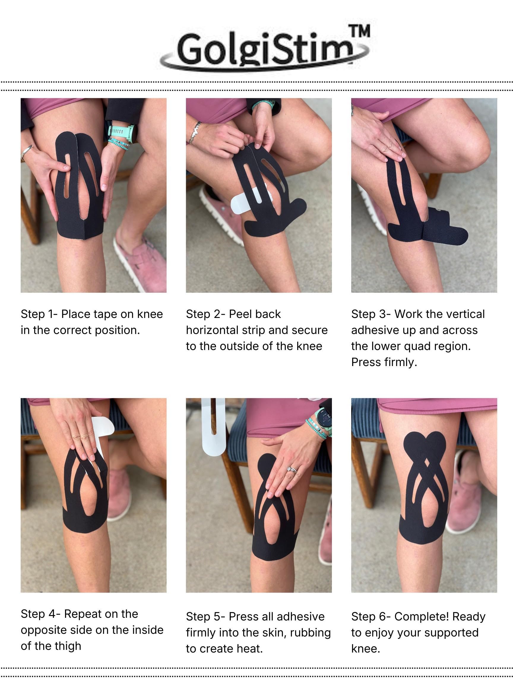 Vorgeschnittenes Kinesiologie-Tape (20 Stück), schwarz, elastisch, wasserdicht, latexfrei, atmungsaktiv, Muskel- und Gelenkunterstützung für Laufen, Sport und Erholung.