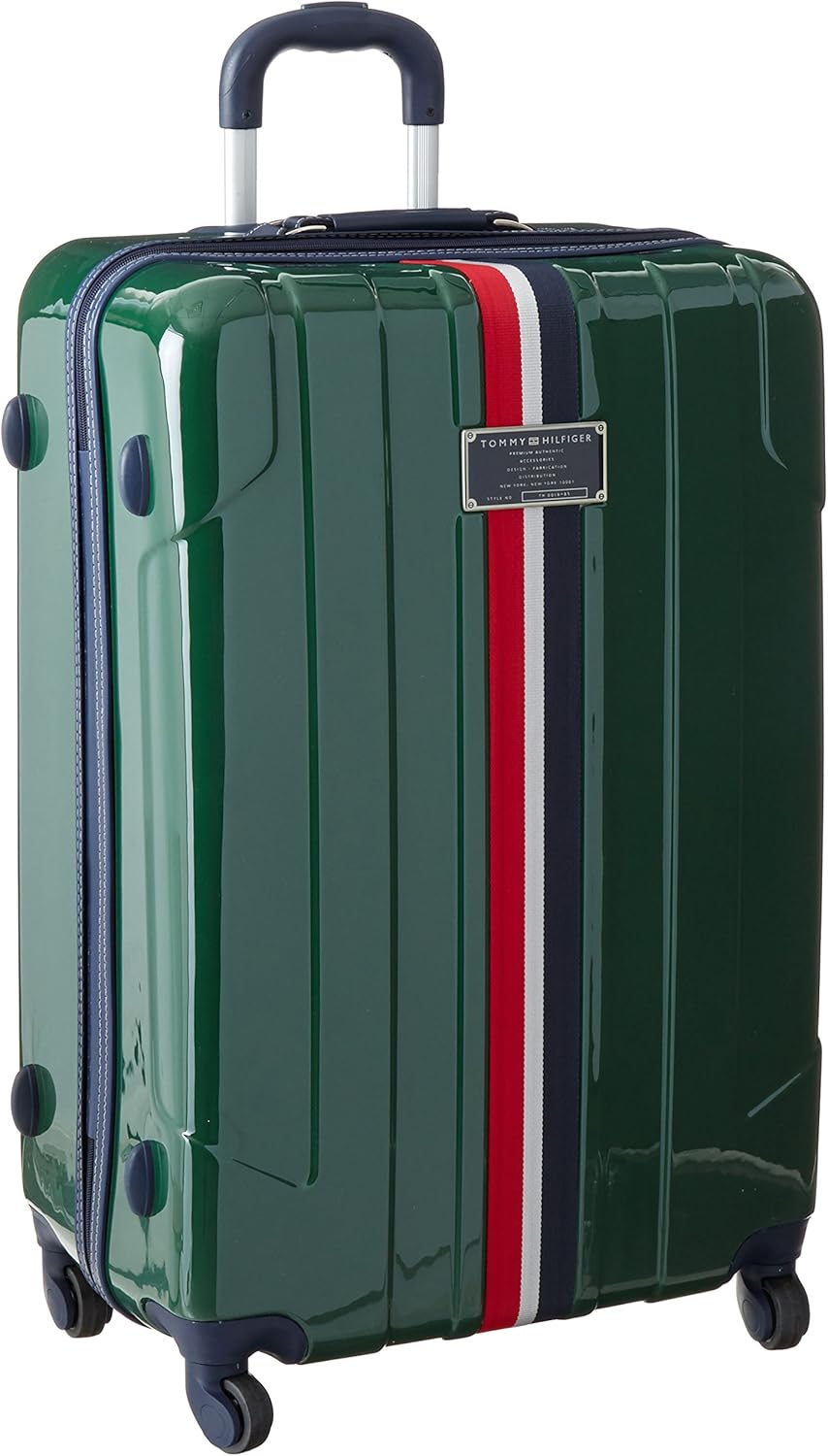 Tommy Hilfiger Lochwood Hardside Spinner Luggage, Olive