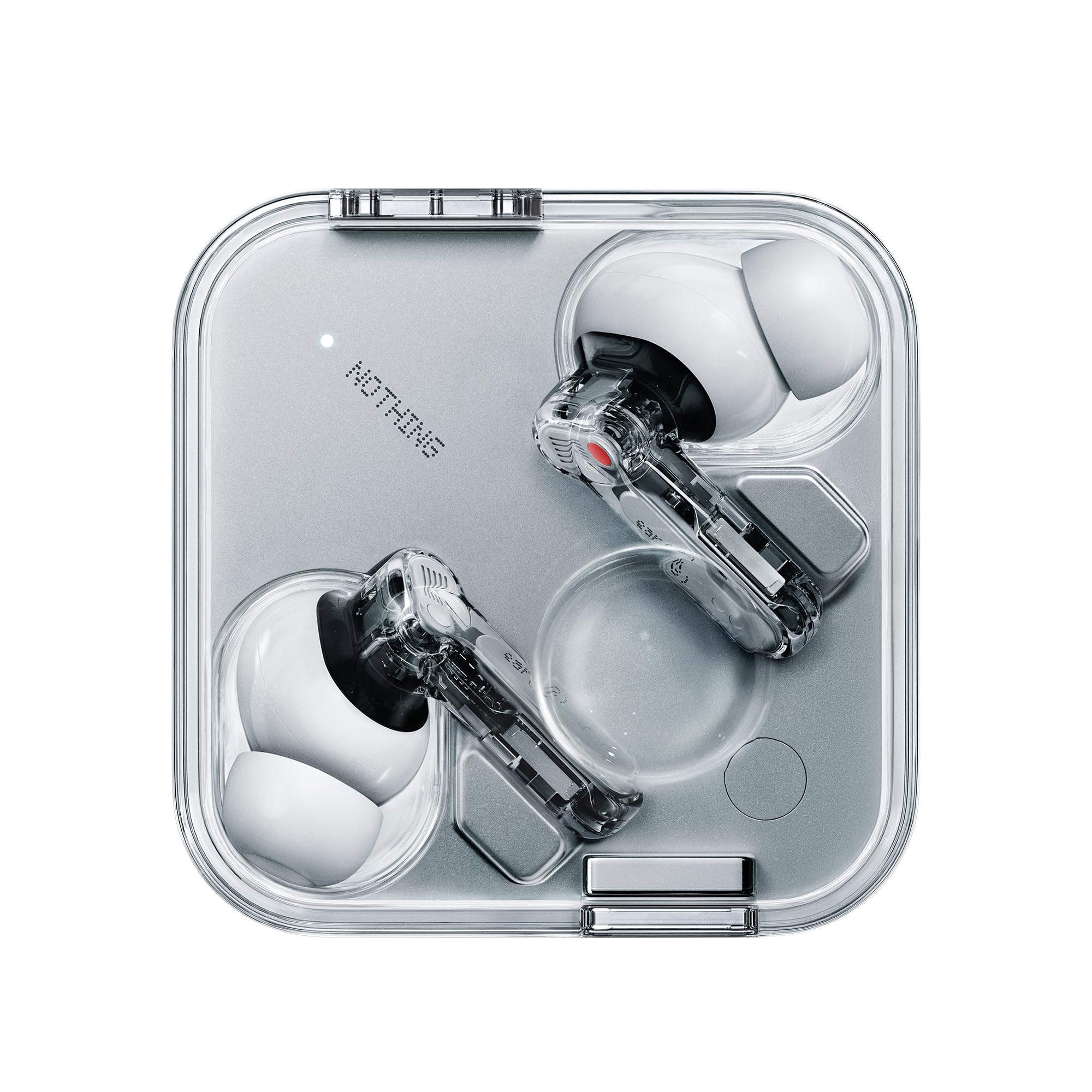 Nothing Ear (3) Noise Cancelling Earbuds Wireless Earbuds Bluetooth 5.4 Super Mic 45dB ANC High Resolution with 6 Microphones 12mm Dynamic Driver for Sports iPhone/Android (White)