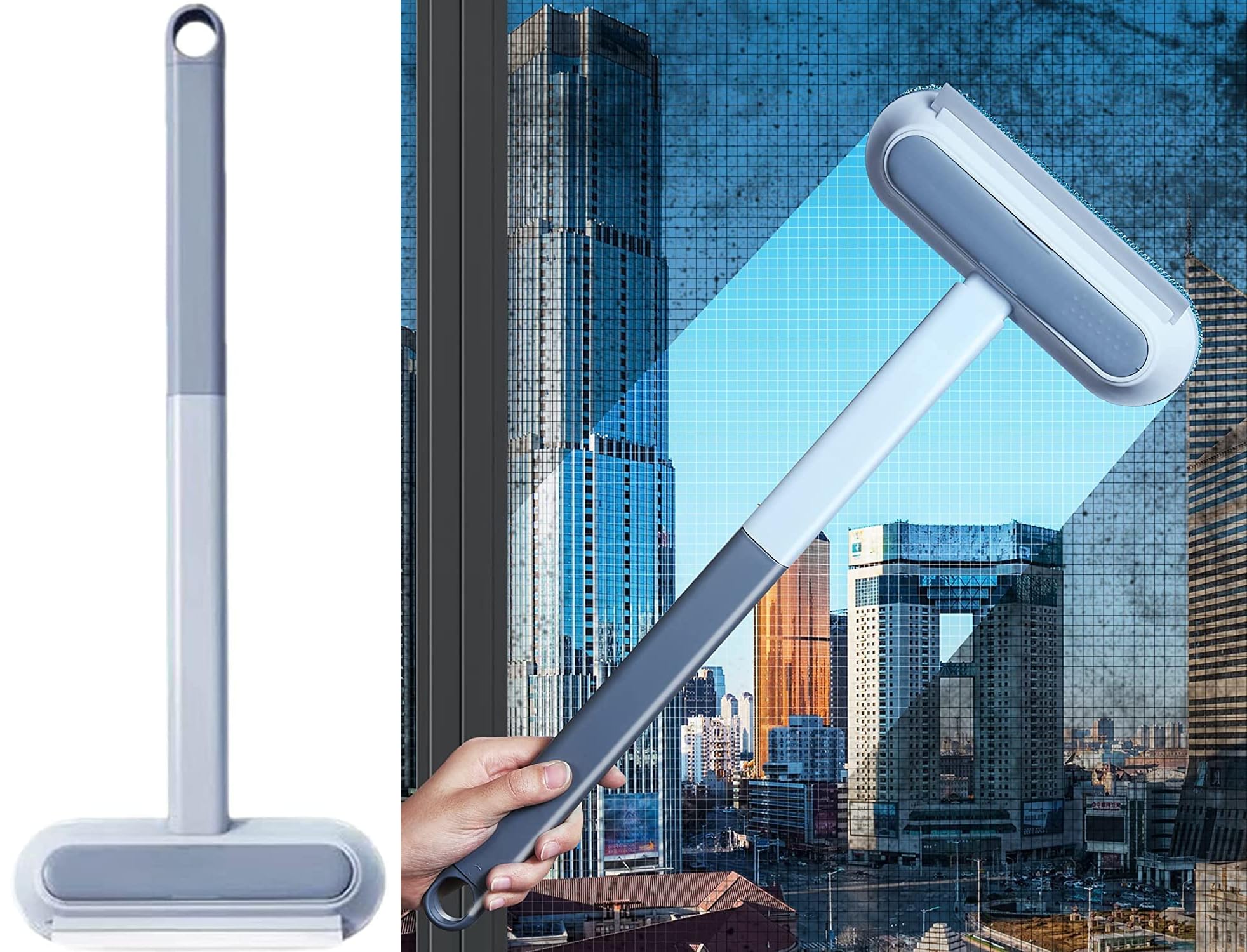 Kesi Multifunctional Screen Brush 5 in 1 Mesh Cleaning Brush & Wiper Double-Sided Window Cleaner Detachable Window Mesh Cleaner for Mesh Screen, Window Screen,Dust,Stain, Long, Pack of 1 (B0CVTPTYKF) Amazon Price History, Amazon Price Tracker