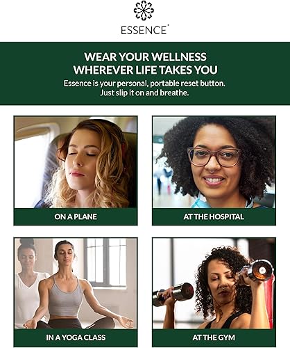 Miniatura 4 de Essence Difusor nasal  Anillo de aceite esencial  Inhalador nasal de silicona (Eucalyptus)