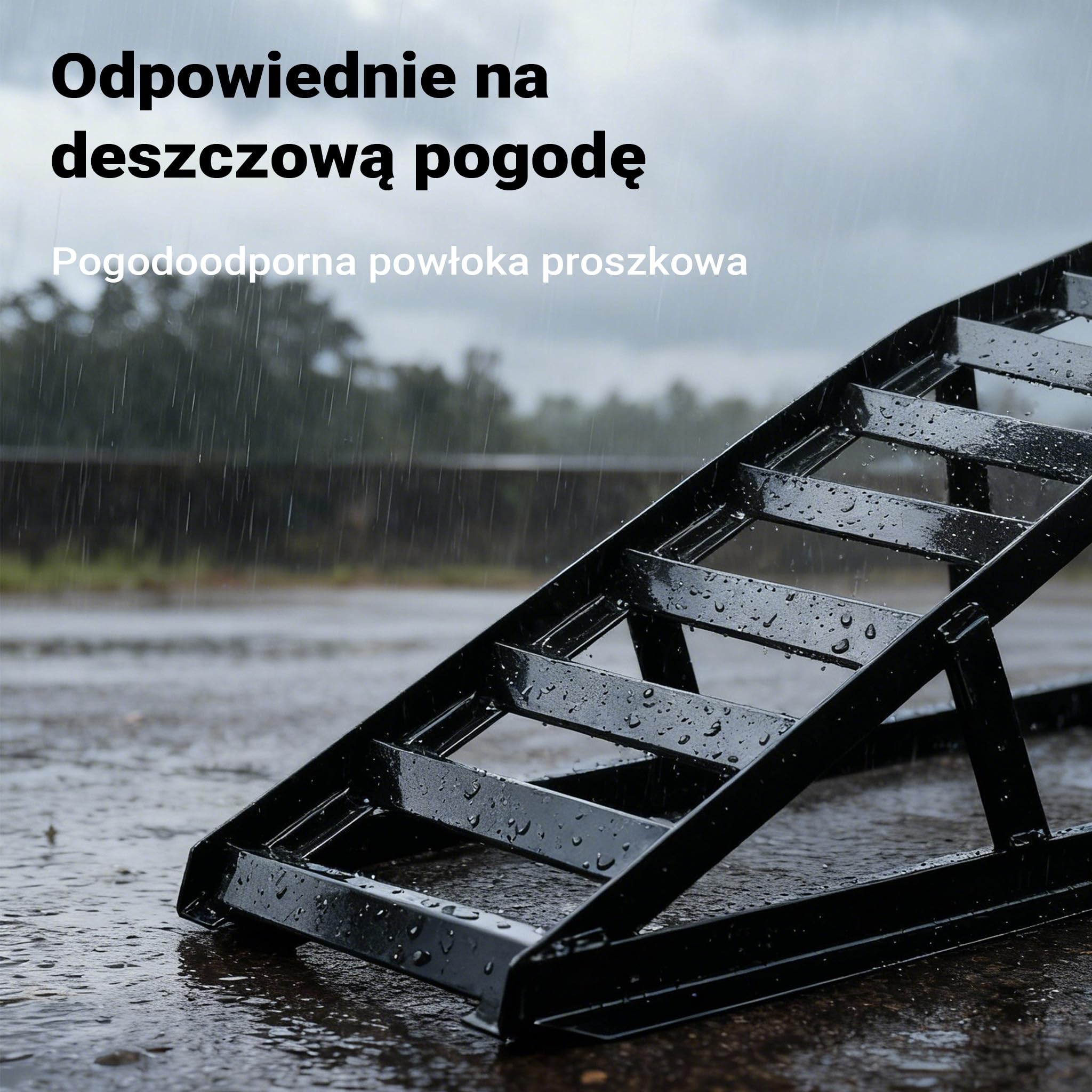 Wiltec 2x Najazd samochodowy do 2 t na parę, 830 x 262 x 270 mm, rampa najazdowa do pojazdów, podjazdy ze stali