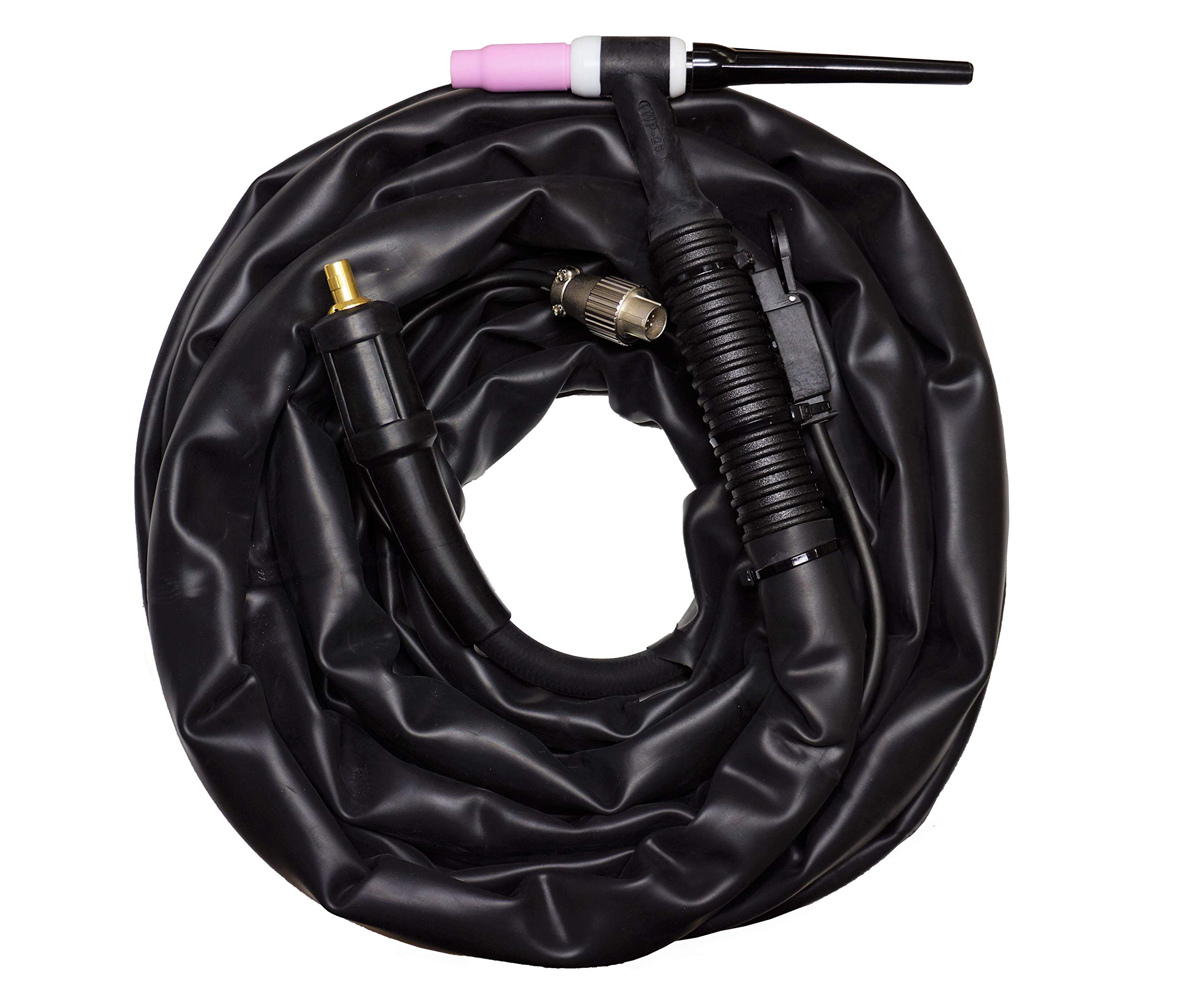 Amazon.co.jp: 溶接 TIG トーチ ダイヘン AWX-2081 適合 200A空冷×8m 