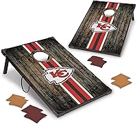 Vista 19 de Wild Sports - Set Deluxe para Jugar Cornhole con Tablero de MDF de 2 x 3 Pies - Incluye Esquinas y Delantales