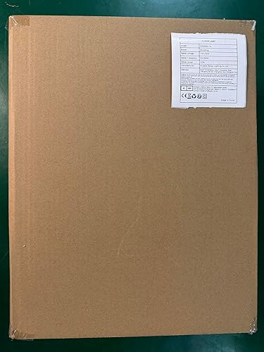 Miniatura 10 de HonoDing Medusa - Lámparas de pie de 5 cabezales luz de lectura ajustable pantalla grande uso E26 A19 lámparas de pie para sala de estar y