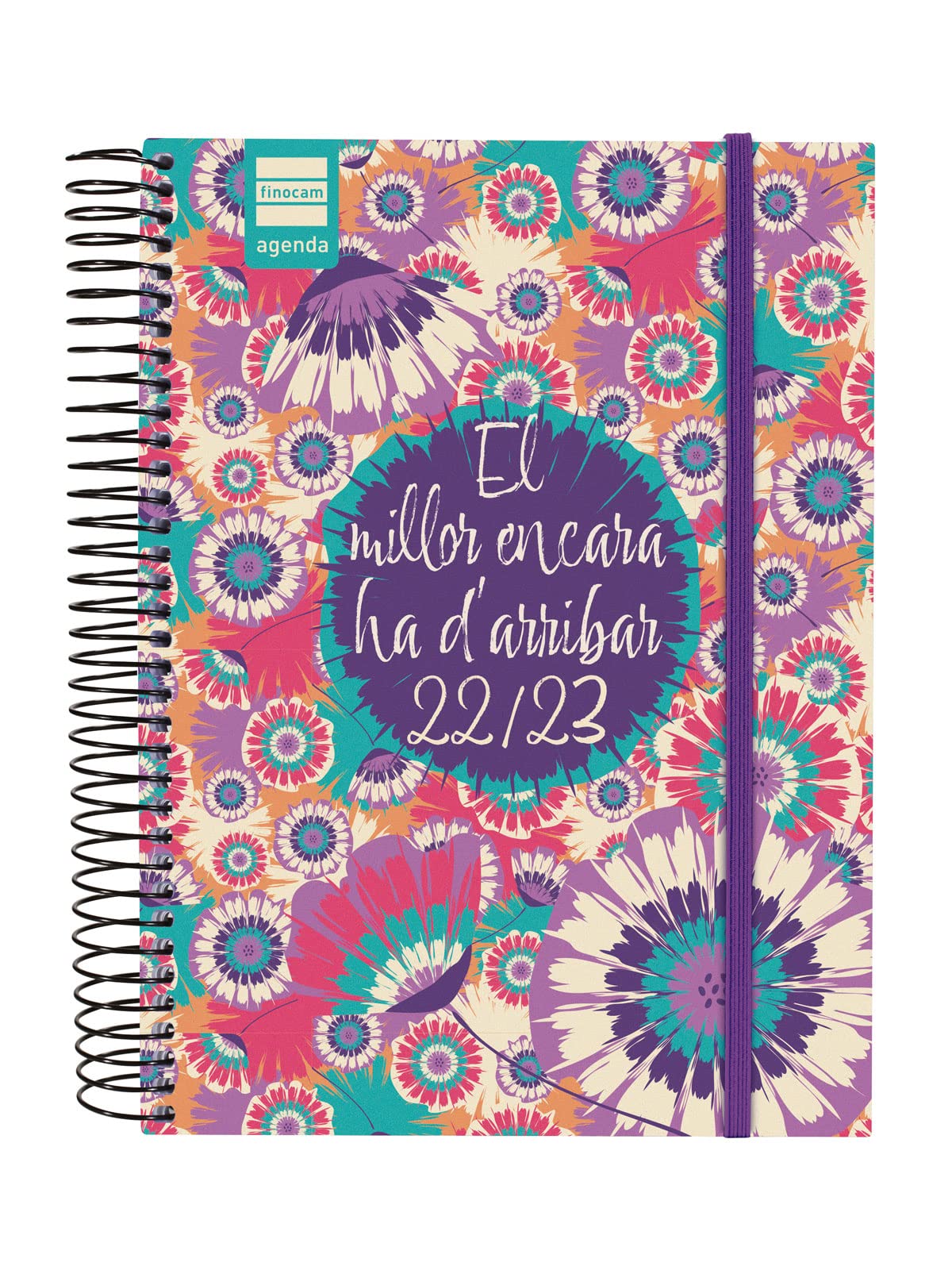 Finocam - Diary 2022 2023 Secondary 1 Day Page September 2022 - June 2023 (lesson year) + July and August summary Best Catalan