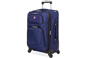 Columbia Sion 21-inch Expandable Carry-On Luggage in Durable Blue