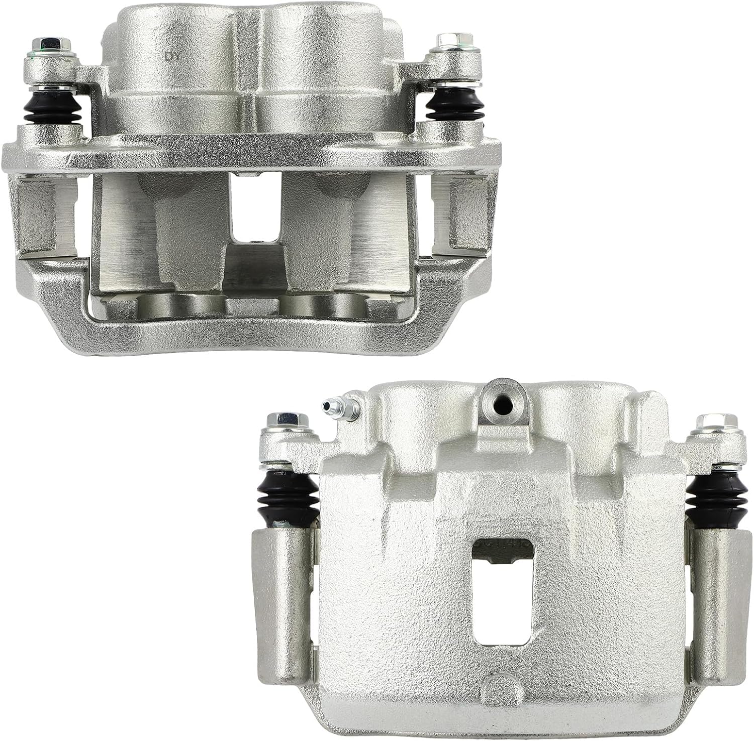 SCITOO 18B4934 18B4935 Rear Left & Right Disc Brake Calipers w/Bracket Fit For Chev For Express 2500 2003-2020,For GMC For Savana 3500 2003-2020, Double Pistons