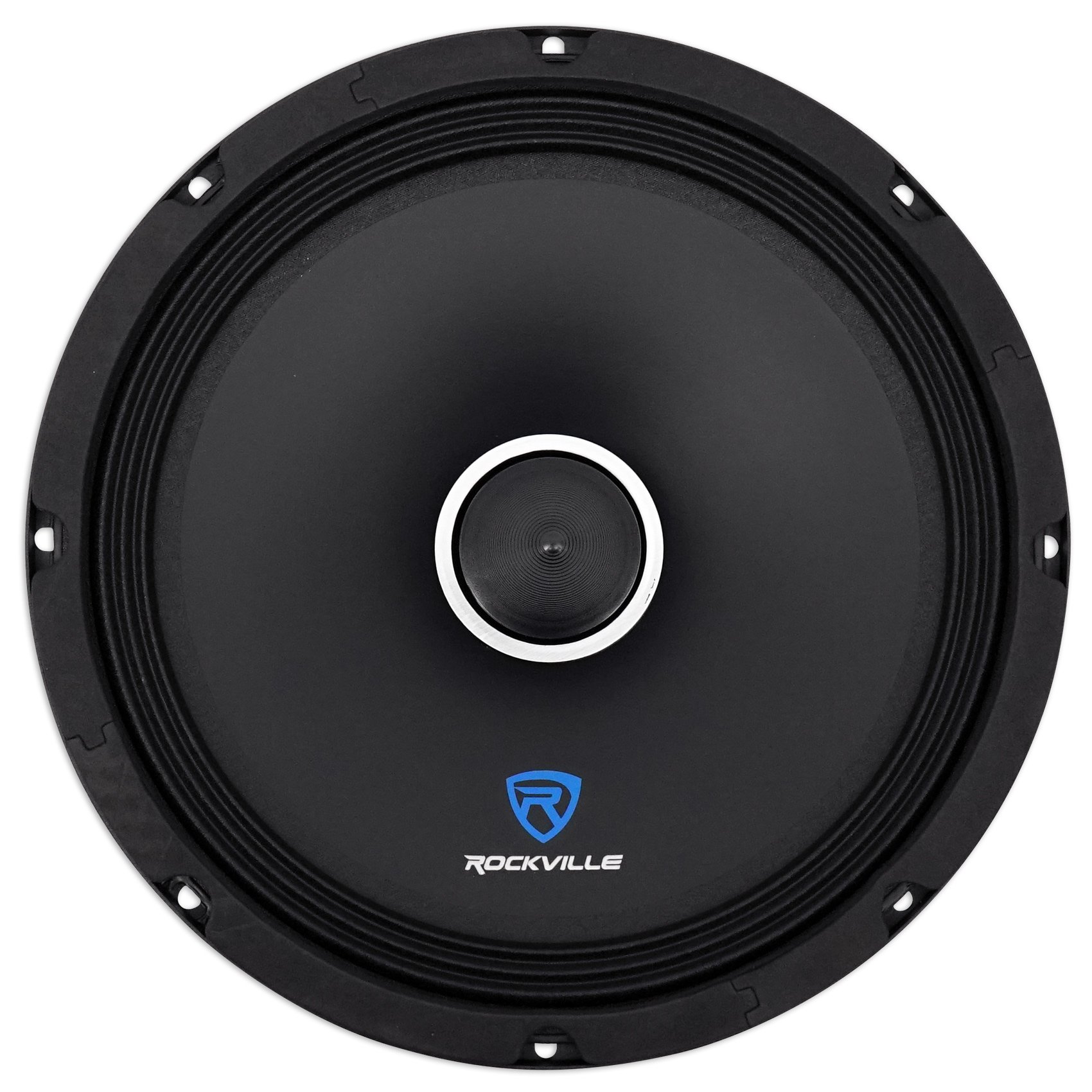 RockvilleRXM108 10" 600 Watt 8 Ohm SPL Car Midrange Mid-Bass Speaker w/Bullet