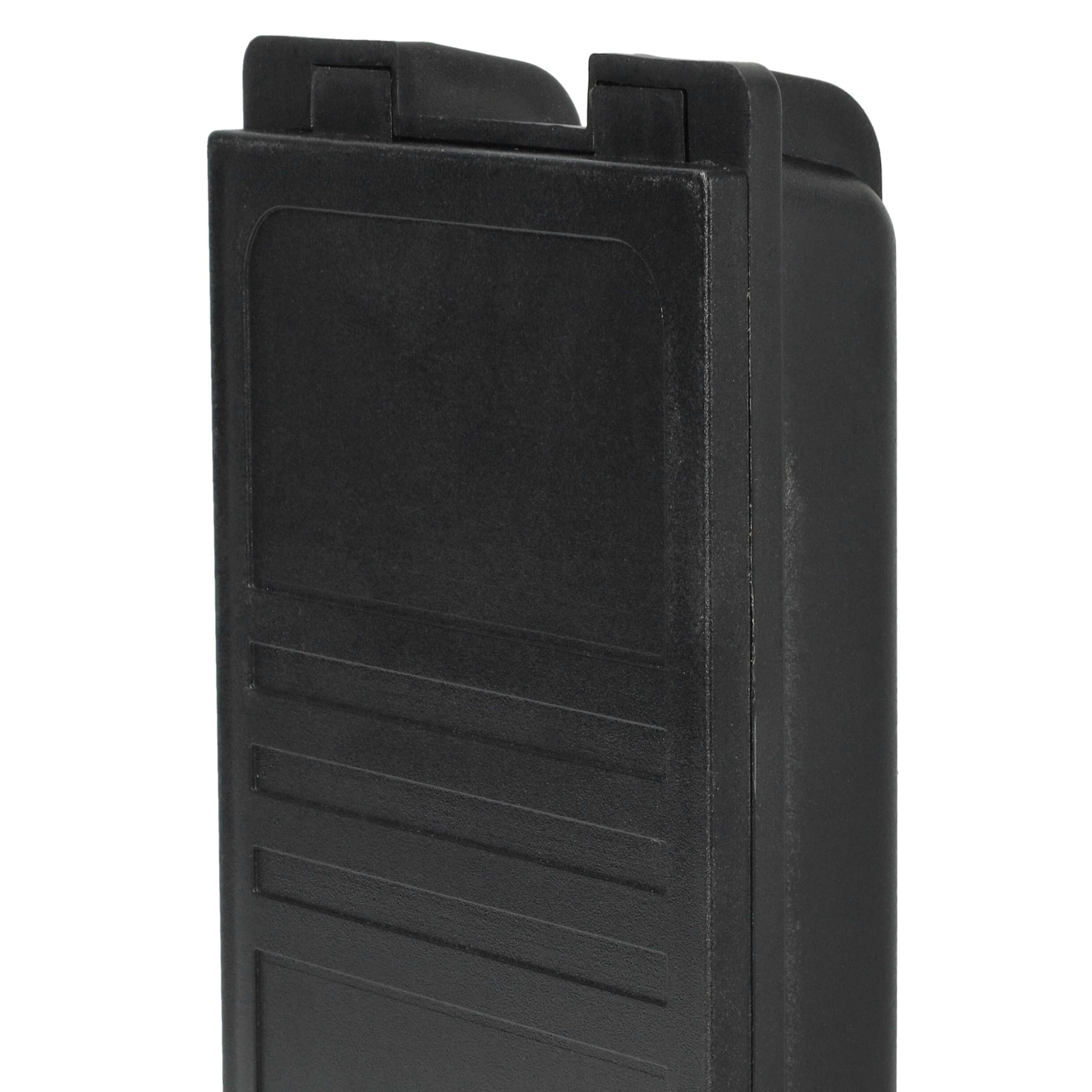 vhbw 5 x zamiennik baterii Autec MH0707L, NC0707L do sterowania radiowego, pilot zdalnego sterowania (2000 mAh, 7,2 V, NiMH) - czarny
