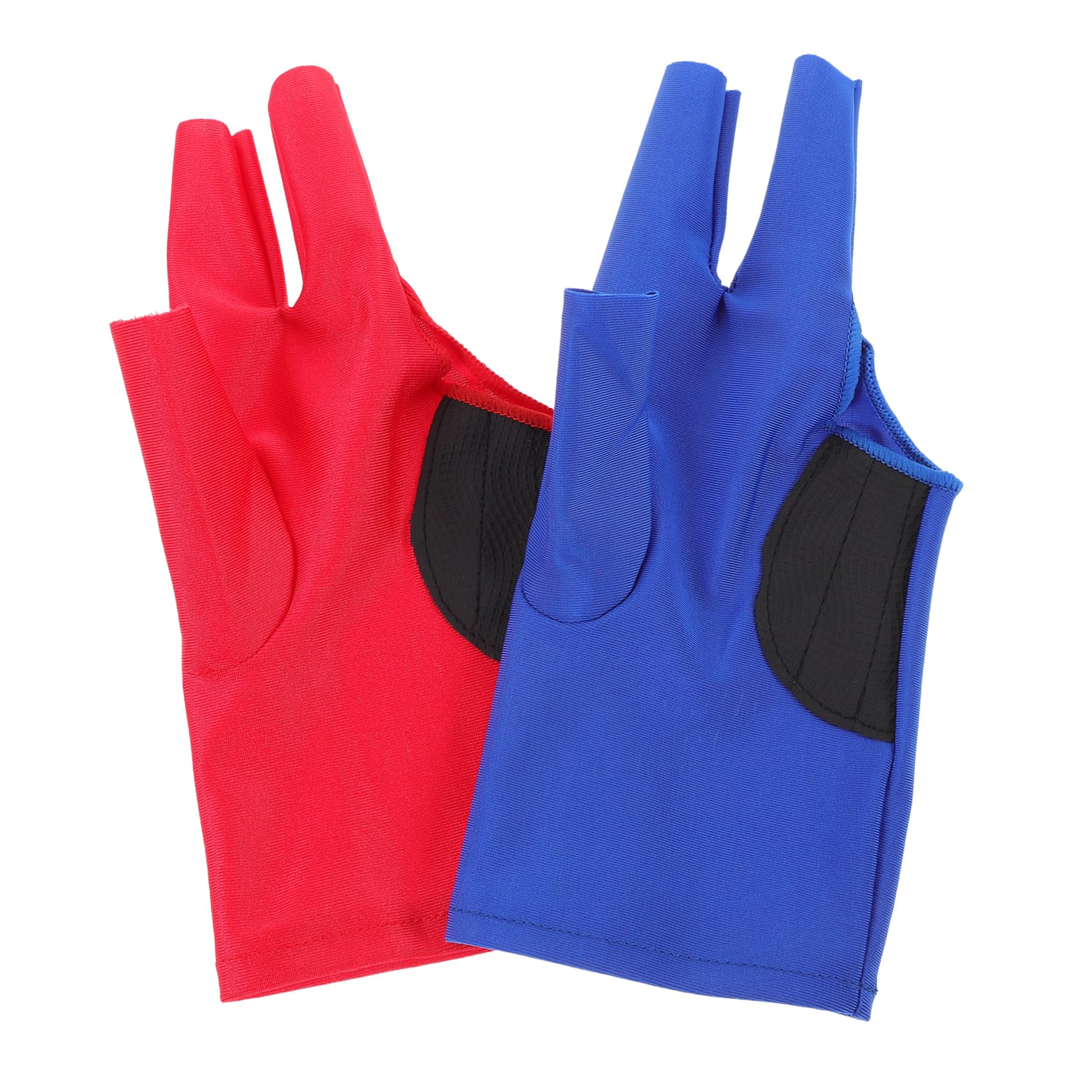 INOOMP Billiard Glove Left Hand Breathable Pool Gloves 3-Finger Billiards Gloves