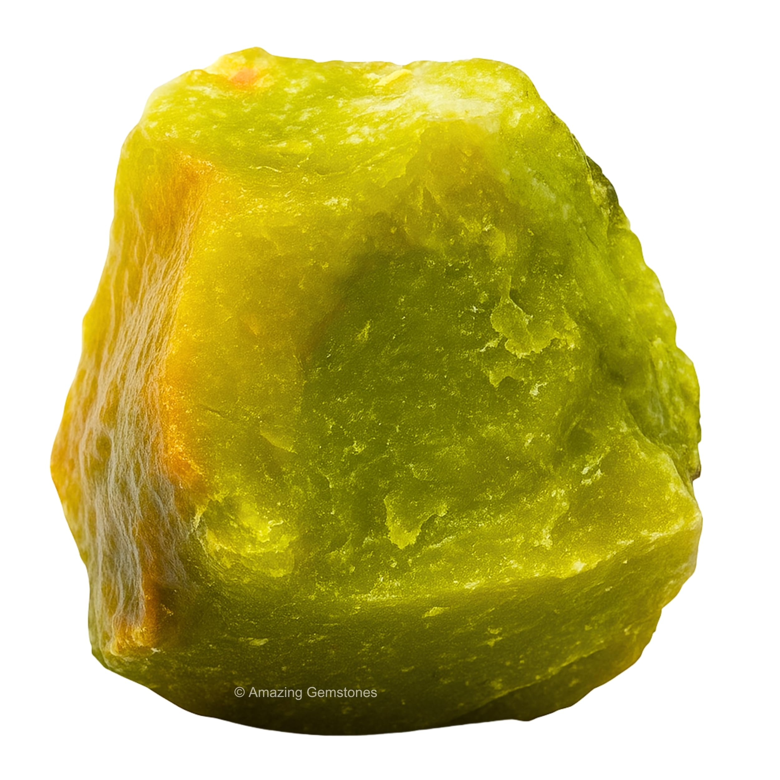 Green Opal Crystals and Healing Stones, 1 Piece Raw