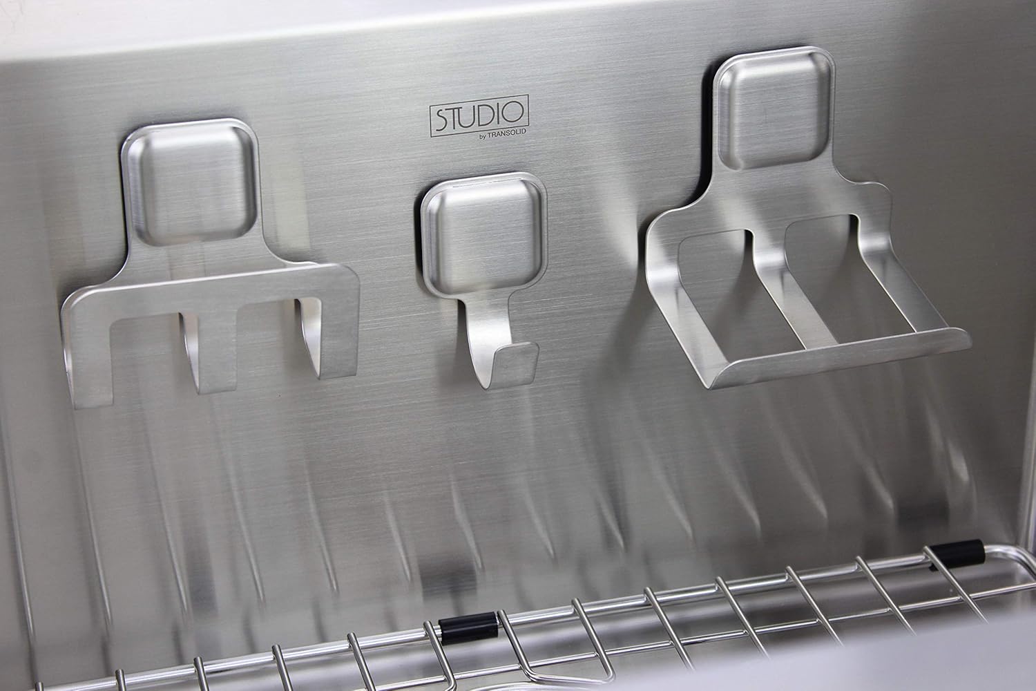 Transolid TMAK Magnetic Accessories Kit stainless steel sinks Holder, 3-in L x 5-in W x 4-in H