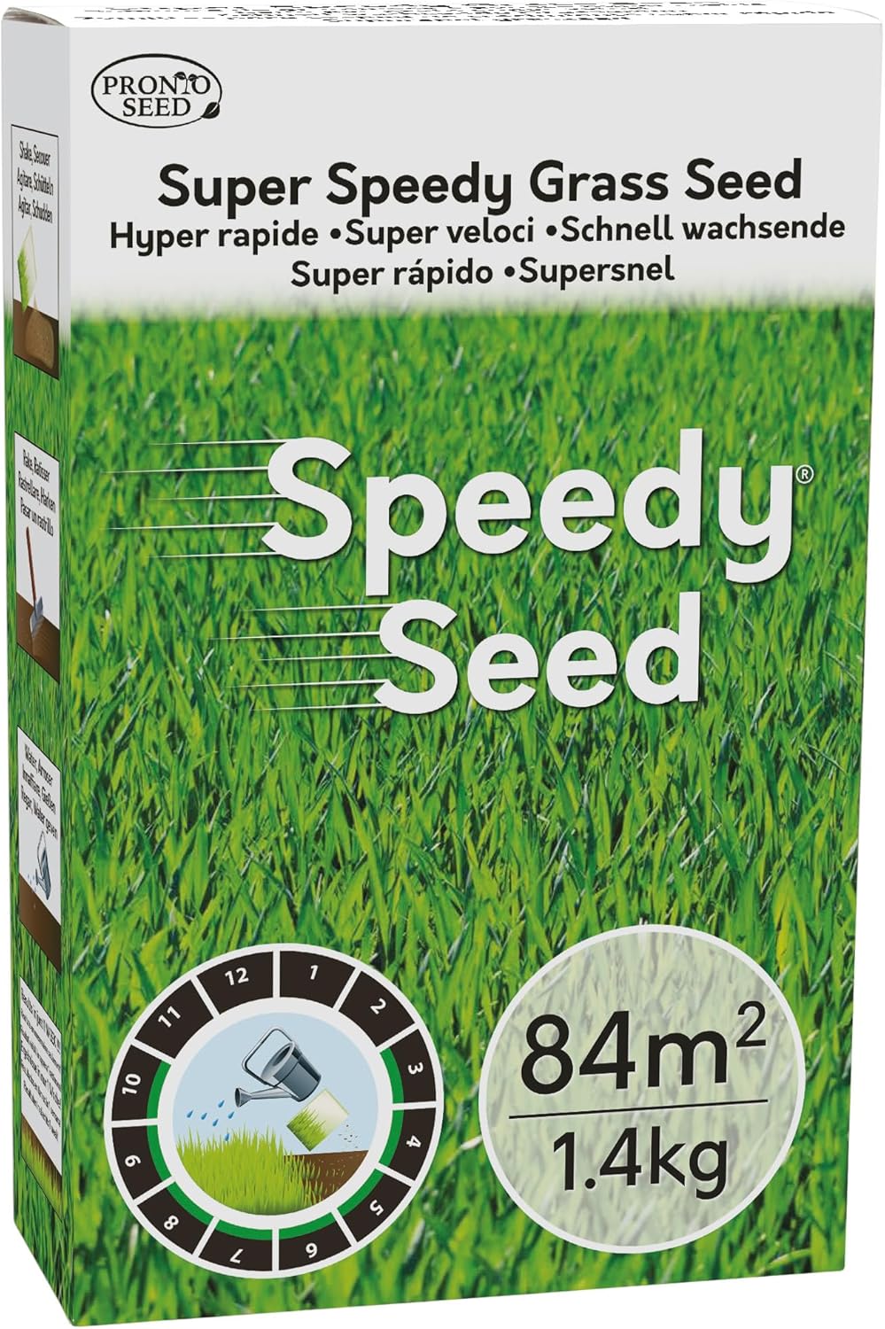 Pronto Seed Grass Seed 1.4KG Premium Quality 84 m2 Coverage for