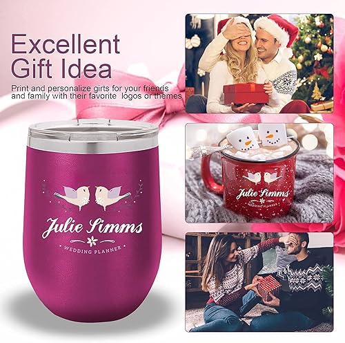 Miniatura 5 de Ahorra un 30 % en papel adhesivo de inyección de tinta de Waterslide transparente y blanco, calcomanías de inyección de tinta imprimible, 20 hojas