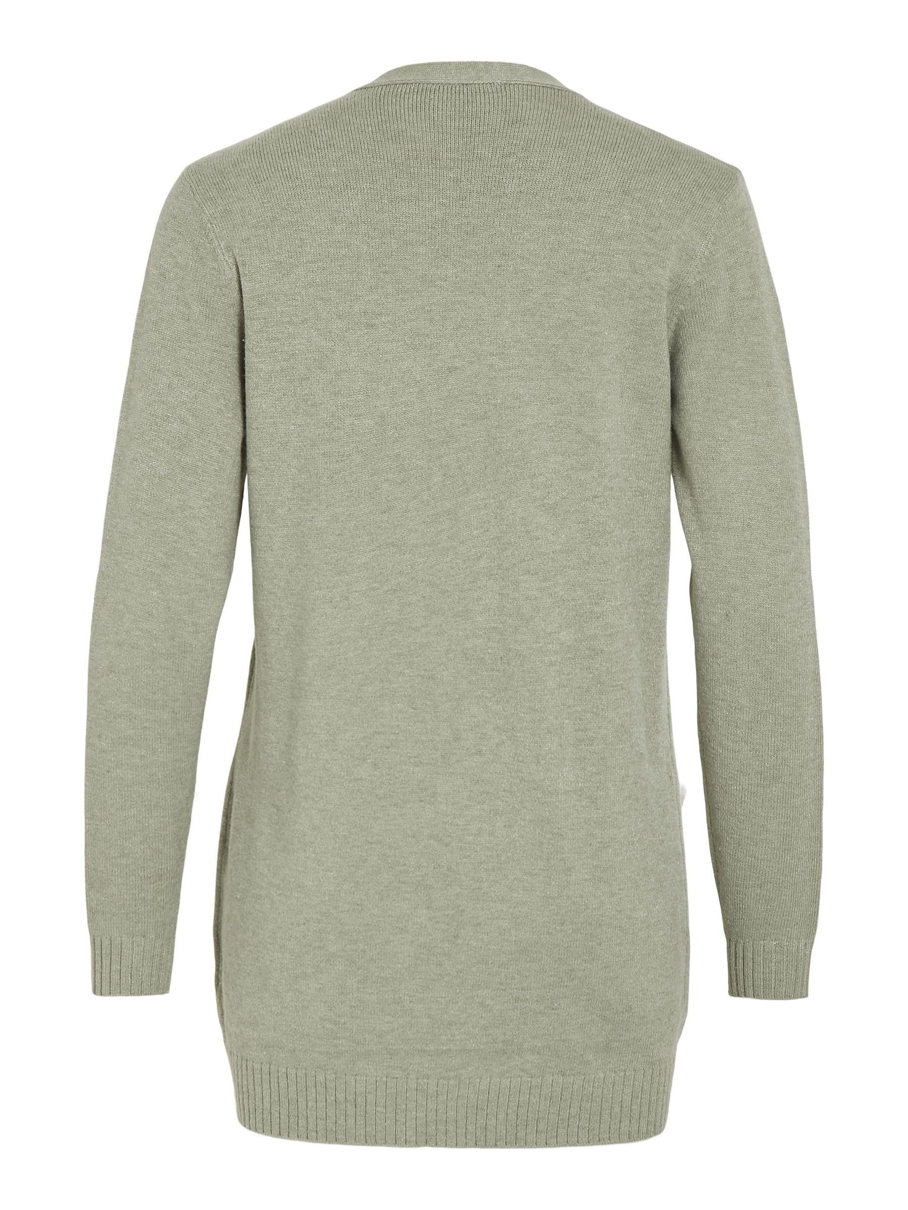 Vila Kardigan Kobiety Viril Open L/S Knit kardigan - Noos