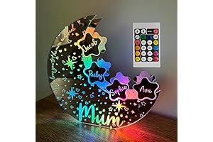 Custom Name Mirror with LED Lights